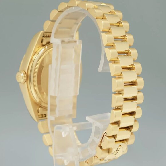 MINT! Sport Rolex President Day Date Gold Watch With Box - Picture 4 of 6
